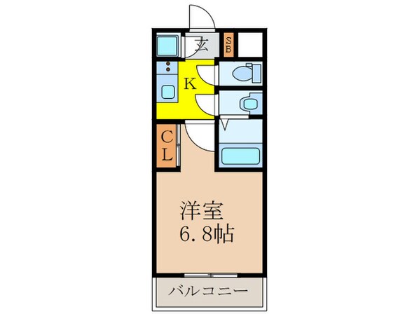 Ｄｉｍｕｓ新大阪の物件間取画像